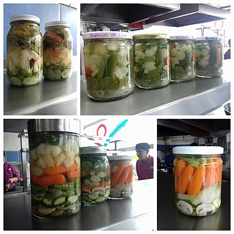 Conservas en vinagre y sal