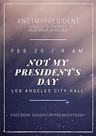Not My President Protests