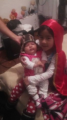 PRIMER HALLOWEN  DE MIS HIJAS