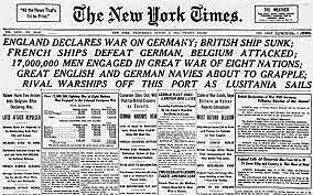 Gran Bretanya declara la guerra a Alemania