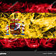Depositphotos 199946864 stock photo spain smoke flag black background