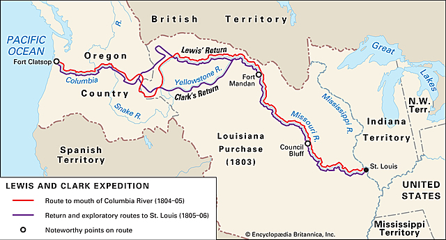 The Beginning of Lewis and Clark's Expedition