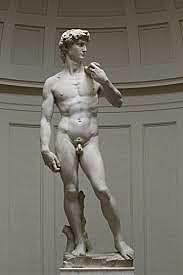 Michelangelo begins his work on the sculpture David