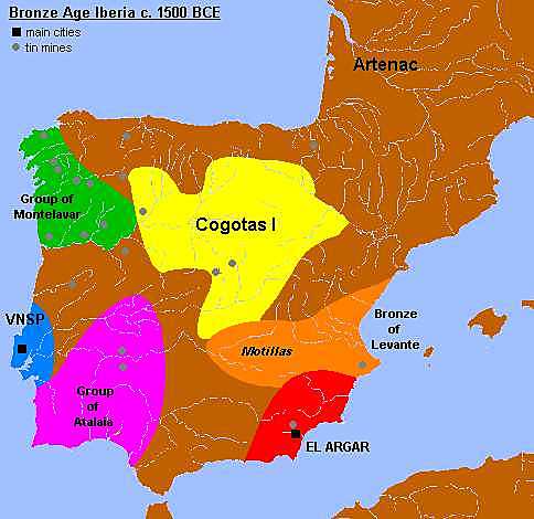 La Edad de los Metales. La Edad del Bronce en la Península Ibérica.