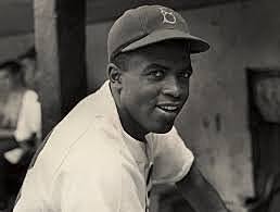 Jackie Robinson becomes the first African-American to play major league baseball
