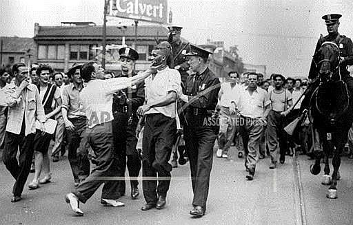 The 1943 Detroit race riot erupts