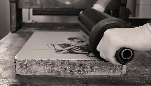 creación de la litografía