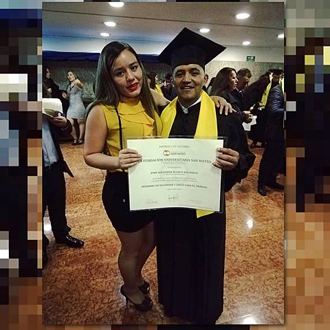 Grado de mi hermano como Ingeniero