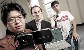 CHAD HURLEY-STEVE CHEN Y JAVED KARIM