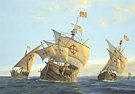 Columbus discovers the New World