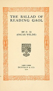 The Ballad of Reading Gaol