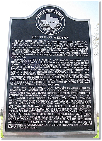 The Battle of Medina/Gutierrez-Magee expedition