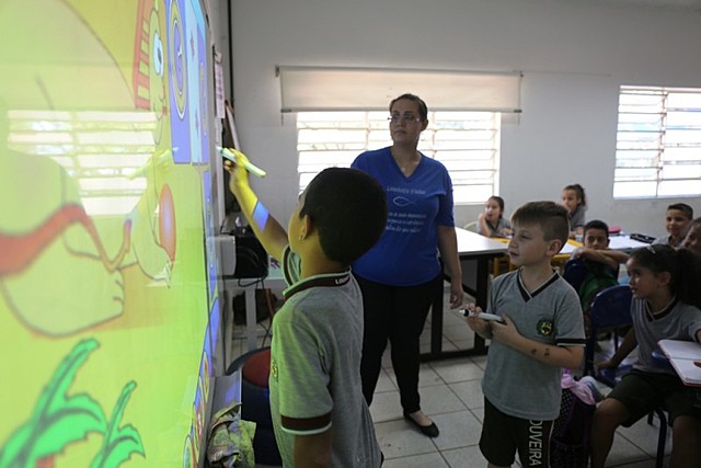 Do quadro negro à lousa digital