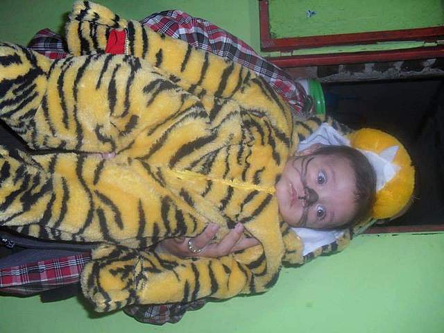 Primer halloween con mi hijo