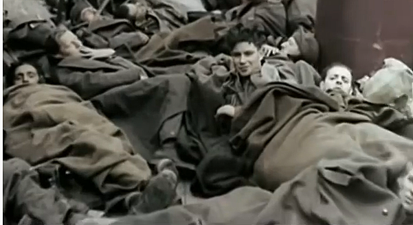 Rescate de las tropas sobrevivientes