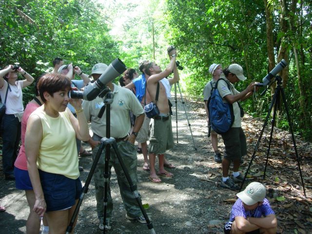 Hay mucho turismo y tecnología