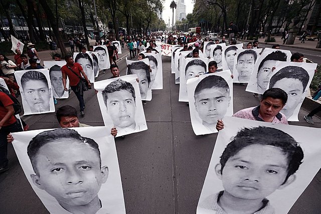 Desaparición en&nbsp;Ayotzinapa, México