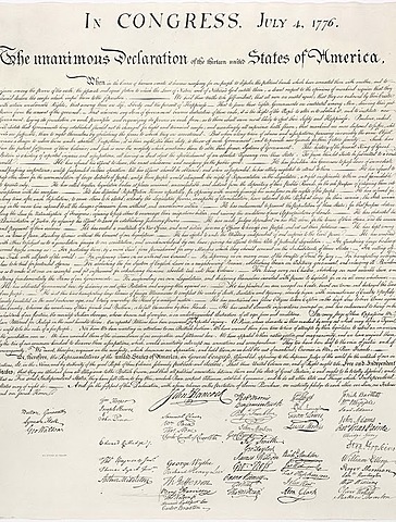 Declaración de Independencia de los Estados Unidos