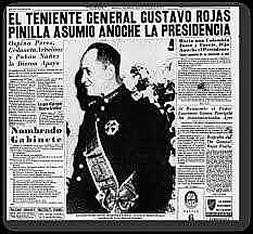 Gobierno de Gustavo Rojas Pinilla