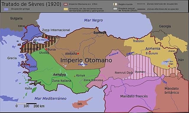 Independencia de Grecia frente a Turquía.