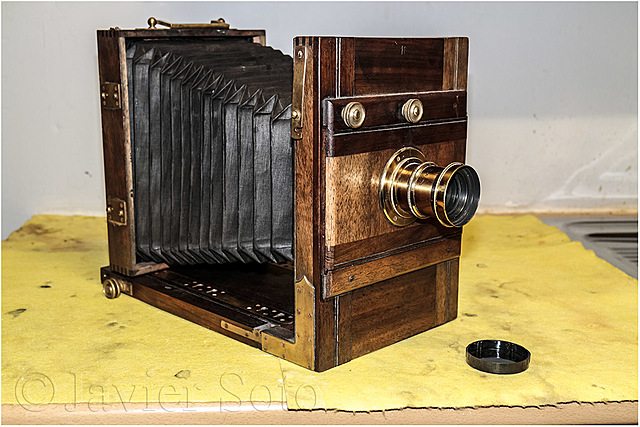 Cámara colodión húmedo