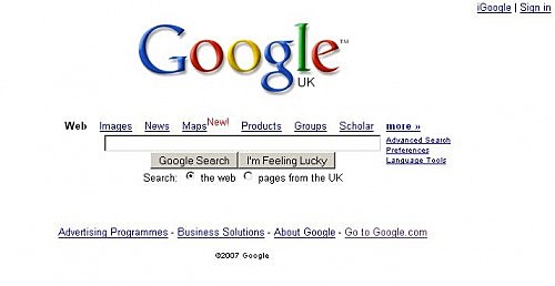 Nace el buscador Google