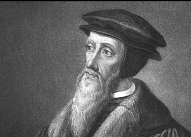 John Calvin developed the idea of predestination