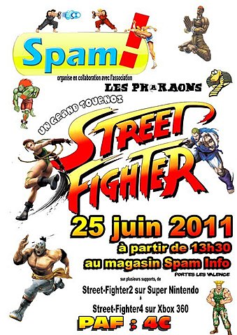 Street Fighter SPAM Info
