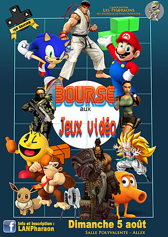1er bourse aux jeux vidéo