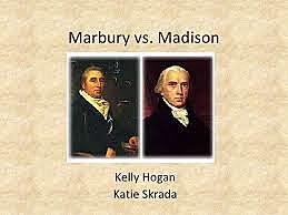 Marbury V. Madison