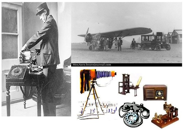 Nace el telégrafo-correo aereo-audiovisuales