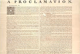Proclamation of 1763