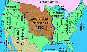 lousiana territory purchased