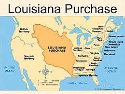 Louisiana Territory Purchased