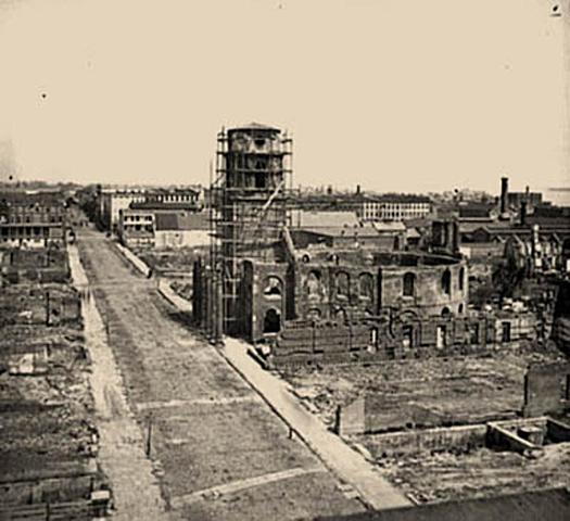 war in the south/ charleston