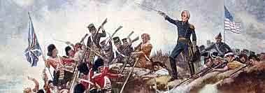 BRITISH DEFEATED AT BATTLE of NEW ORLEANS