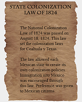 State colonization law