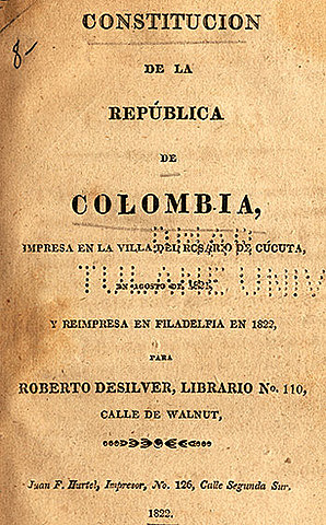 La primera constitucion