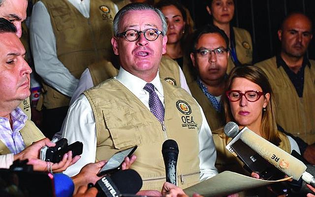 OEA cuestiona al TSE: Cambio de ganador es “inexplicable”