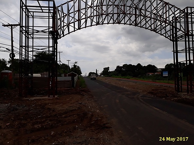 Portico en Construccion