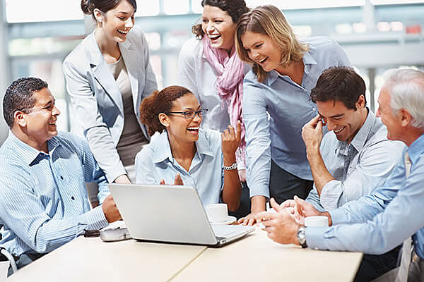 6. I met my coworkers