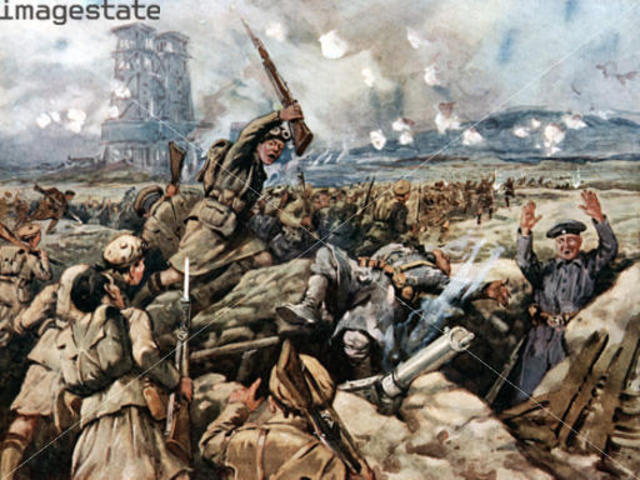 Start of the Battle of Loos