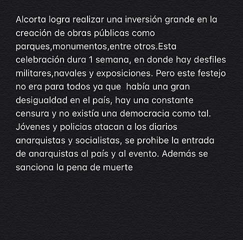 Centenario de la rev. de Mayo