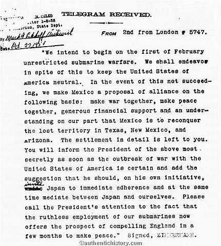 Zimmerman Telegram