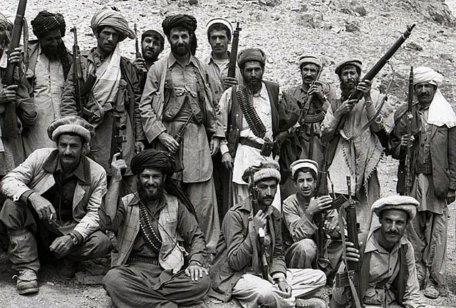 The US supports the Mujahadeen