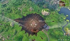 La caida del meteorito y la aparicion del Visitante