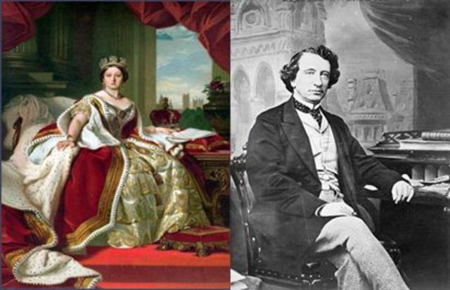 Queen Victoria and Sir. John A. Macdonald