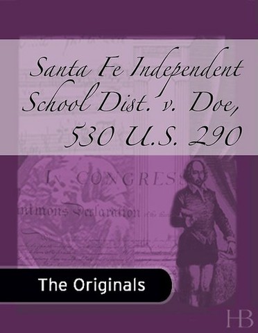 Santa Fe Independent School Dist. v. Doe