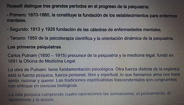 LOS PRIMEROS PSIQUIATRAS