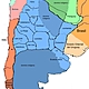 Mapa argentina 1850
